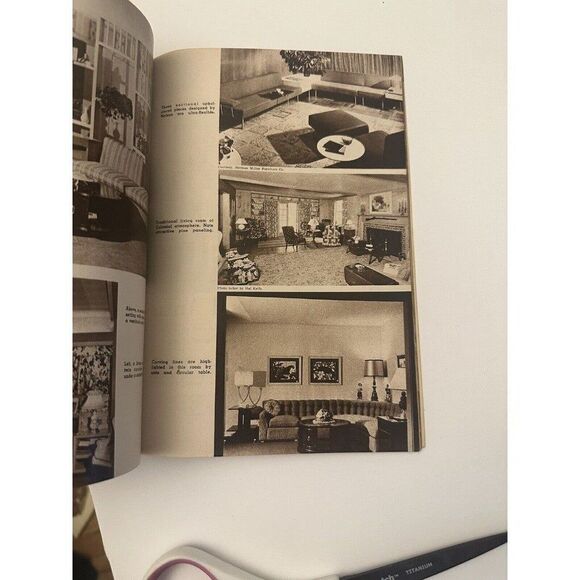 1951 Today’s Woman Home Decorating Magazine Guide #122 Vintage MCM mid century - Picture 2 of 11